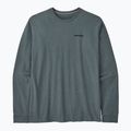 Patagonia P-6 Logo Responsibili Uomo manica lunga trekking verde nouveau 4