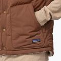 Patagonia uomo Reversible Bivy Down senza maniche alce marrone 3