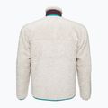 Felpa Patagonia Classic Retro-X da uomo in pile naturale con prugna ossidiana 4
