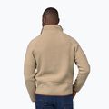 Felpa da uomo in pile Patagonia Retro Pile el cap khaki c/sisu marrone 2