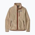 Felpa da uomo in pile Patagonia Retro Pile el cap khaki c/sisu marrone 11