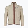 Felpa da uomo in pile Patagonia Retro Pile el cap khaki c/sisu marrone 7