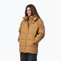 Parka donna Patagonia Cotton Down nido marrone