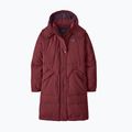 Patagonia Downdrift Parka da donna in piuma d'oca rosso carminio 5