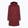 Patagonia Downdrift Parka da donna in piuma d'oca rosso carminio