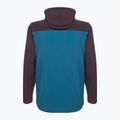 Giacca a vento Patagonia Isthmus Anorak da uomo blu lagom 2