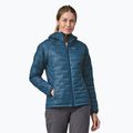 Giacca isolata da donna Patagonia Micro Puff Hoody blu lagom