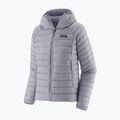 Felpa da donna Patagonia Down Sweater Hoody grigio arancia
