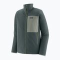 Giacca softshell Patagonia R2 TechFace da uomo verde nouveau 10