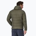 Patagonia Down Sweater Hoody verde bacino da uomo 2