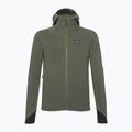 Giacca softshell da uomo Patagonia R1 TechFace Hoody basin verde