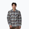 Camicia da uomo Patagonia Insulated Organic Cotton MW Fjord Flannel fields/new navy