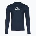 Quiksilver Solid Streak Uomo blazer navy/manica lunga da nuoto grigio