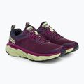 Scarpe da corsa da donna HOKA Challenger ATR 6 grape wine/butterfly 3