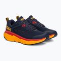 Scarpe da corsa da uomo HOKA Challenger 6 ATR Wide spazio esterno/giallo radiante 4