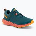 Scarpe da corsa da donna HOKA Challenger ATR 6 GTX blu/corallo camelia