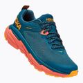 Scarpe da corsa da donna HOKA Challenger ATR 6 GTX blu/corallo camelia 8