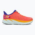 Scarpe da corsa da donna HOKA Clifton 8 fiesta/bluing 2