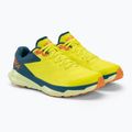 HOKA scarpe da corsa da uomo Zinal evening primrose/blue coral 4