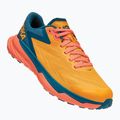 Scarpe da corsa da donna HOKA Zinal giallo radioso/camelia 8