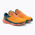 Scarpe da corsa da donna HOKA Zinal giallo radioso/camelia 4