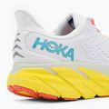 Scarpe da corsa da uomo HOKA Clifton 8 Wide blanc de blanc/illuminante 9