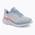 Scarpe da corsa da donna HOKA Clifton 8 Wide blu nebbia/plein air