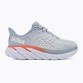 Scarpe da corsa da donna HOKA Clifton 8 Wide blu nebbia/plein air 2