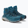 Scarpe da trekking da uomo HOKA Kaha 2 GTX blu corallo/blu grafite 4
