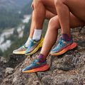 Scarpe da corsa da donna HOKA Speedgoat 5 blu corallo/camelia 3