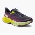 Scarpe da corsa da donna HOKA Speedgoat 5 blu grafite/sera primula