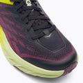 Scarpe da corsa da donna HOKA Speedgoat 5 blu grafite/sera primula 7
