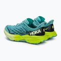 Scarpe da corsa da donna HOKA Speedgoat 5 coastal shade/green glow 3