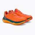 Scarpe da corsa da uomo HOKA Tecton X arancio cachi/giallo radiante 4