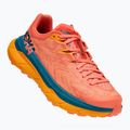 Scarpe da corsa da donna HOKA Tecton X camelia/blu coral 7