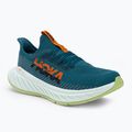 Scarpe da corsa da uomo HOKA Carbon X 3 blu corallo/nero