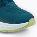 Scarpe da corsa da uomo HOKA Carbon X 3 blu corallo/nero 7