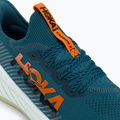 Scarpe da corsa da uomo HOKA Carbon X 3 blu corallo/nero 9