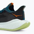 Scarpe da corsa da uomo HOKA Carbon X 3 blu corallo/nero 10