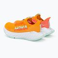 Scarpe da corsa da donna HOKA Carbon X 3 giallo radiante/camelia 4