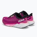 Scarpe da corsa da donna HOKA Arahi 6 festival fucsia/ibis rose 4