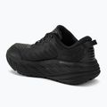 Scarpe da corsa da uomo HOKA Bondi SR Wide nero/nero 3