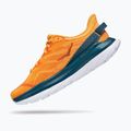 Scarpe da corsa da donna HOKA Mach Supersonic giallo radiante/camelia 12