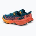 Scarpe da corsa da donna HOKA Speedgoat 5 Wide blu corallo/camelia 3