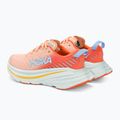 Scarpe da corsa da donna HOKA Bondi X caellia/peach parfait 4