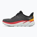 Scarpe da corsa da uomo HOKA Clifton 8 antracite/casthlerock 3