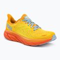Scarpe da corsa da uomo HOKA Clifton 8, giallo radioso/mais