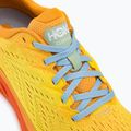 Scarpe da corsa da uomo HOKA Clifton 8, giallo radioso/mais 10