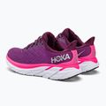 Scarpe da corsa da donna HOKA Clifton 8 vino d'uva/beautyberry 3