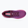 Scarpe da corsa da donna HOKA Clifton 8 vino d'uva/beautyberry 12